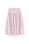 TINY BIG SISTER Cross Stitch Floral Skirt