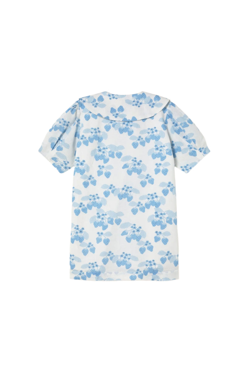 TINY BIG SISTER Strawberry Shirt Dress