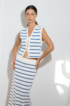 TINY BIG SISTER Striped Skirt