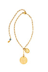 Elizabeth Cole St. Christopher Necklace