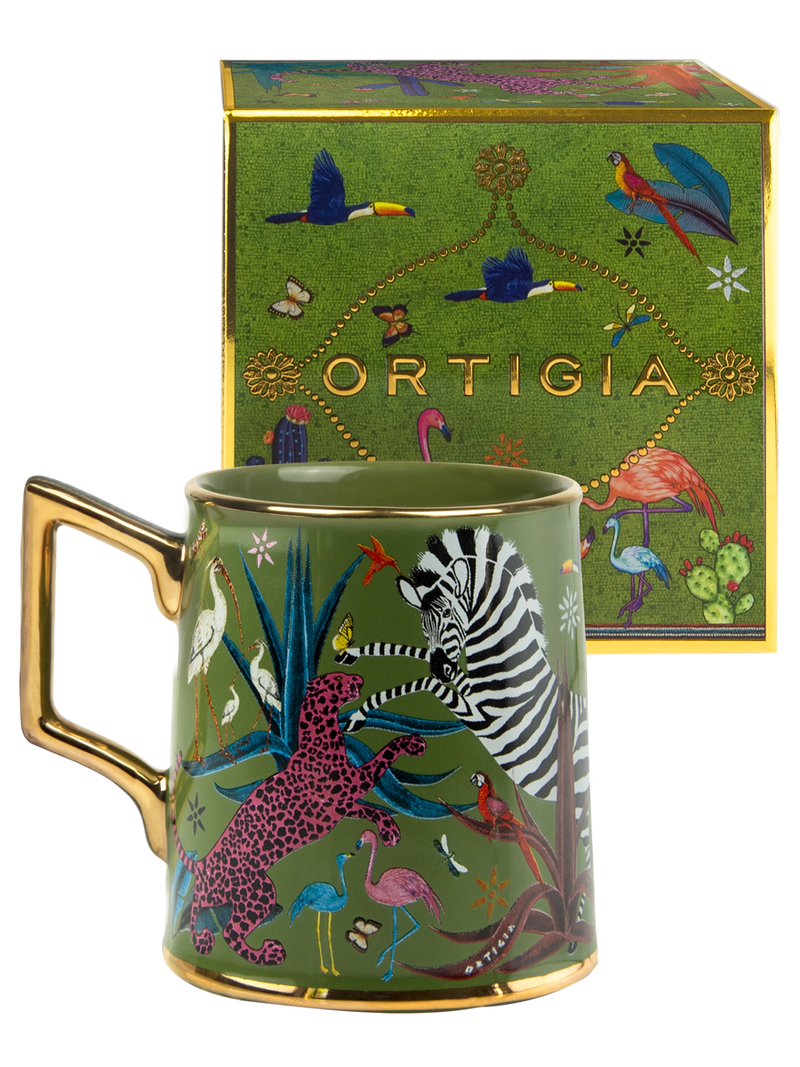 Oritgia Sicilia Green Jungle Mug