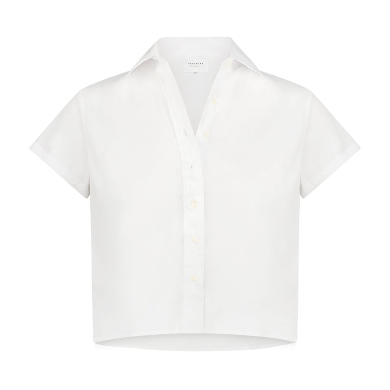 The Shirt Boxy Cropped Shirt