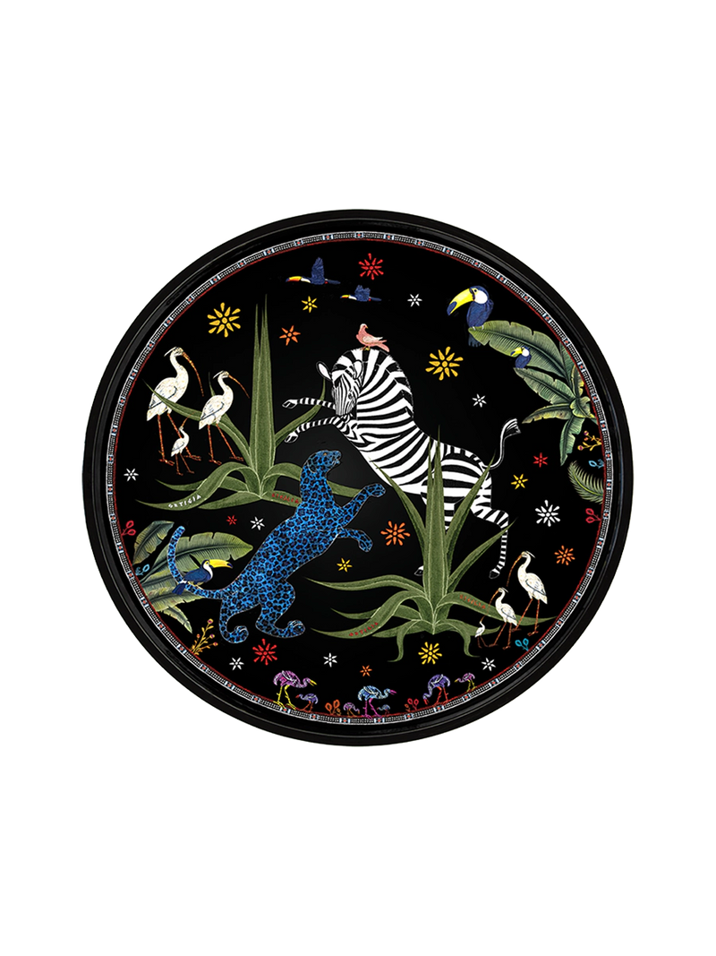 Ortigia Sicilia Jungle Round Tray