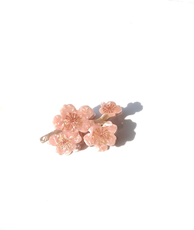 Solar Eclipse Cherry Blossom Hair Clip
