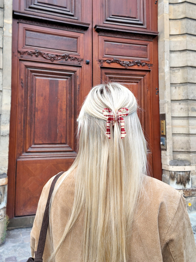 Solar Eclipse Coquette Bow Hair Clip