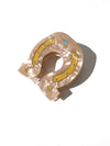 Solar Eclipse Lucky Horseshoe Hair Clip