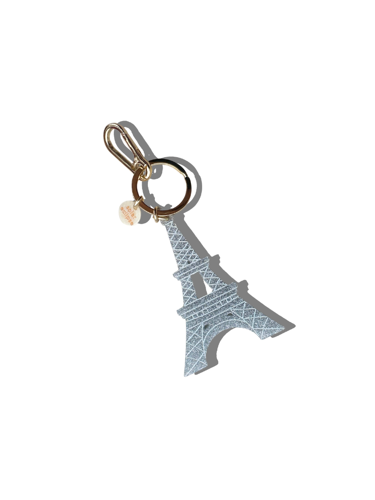 Solar Eclipse Eiffel Tower Bag Charm