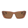 DIFF Eyewear Aura Brown Sunglasses