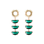 Adriana Pappas Crystal Supernova Earrings