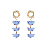 Adriana Pappas Crystal Supernova Earrings