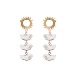 Adriana Pappas Crystal Supernova Earrings