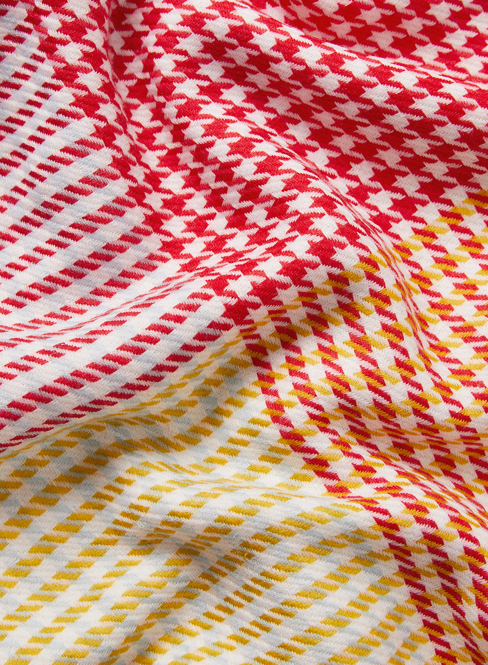 Yellow Houndstooth