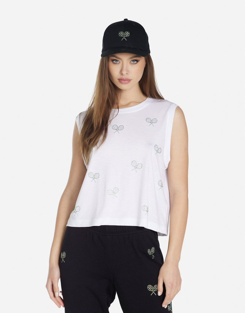 Lauren Moshi Alaya Tennis Top